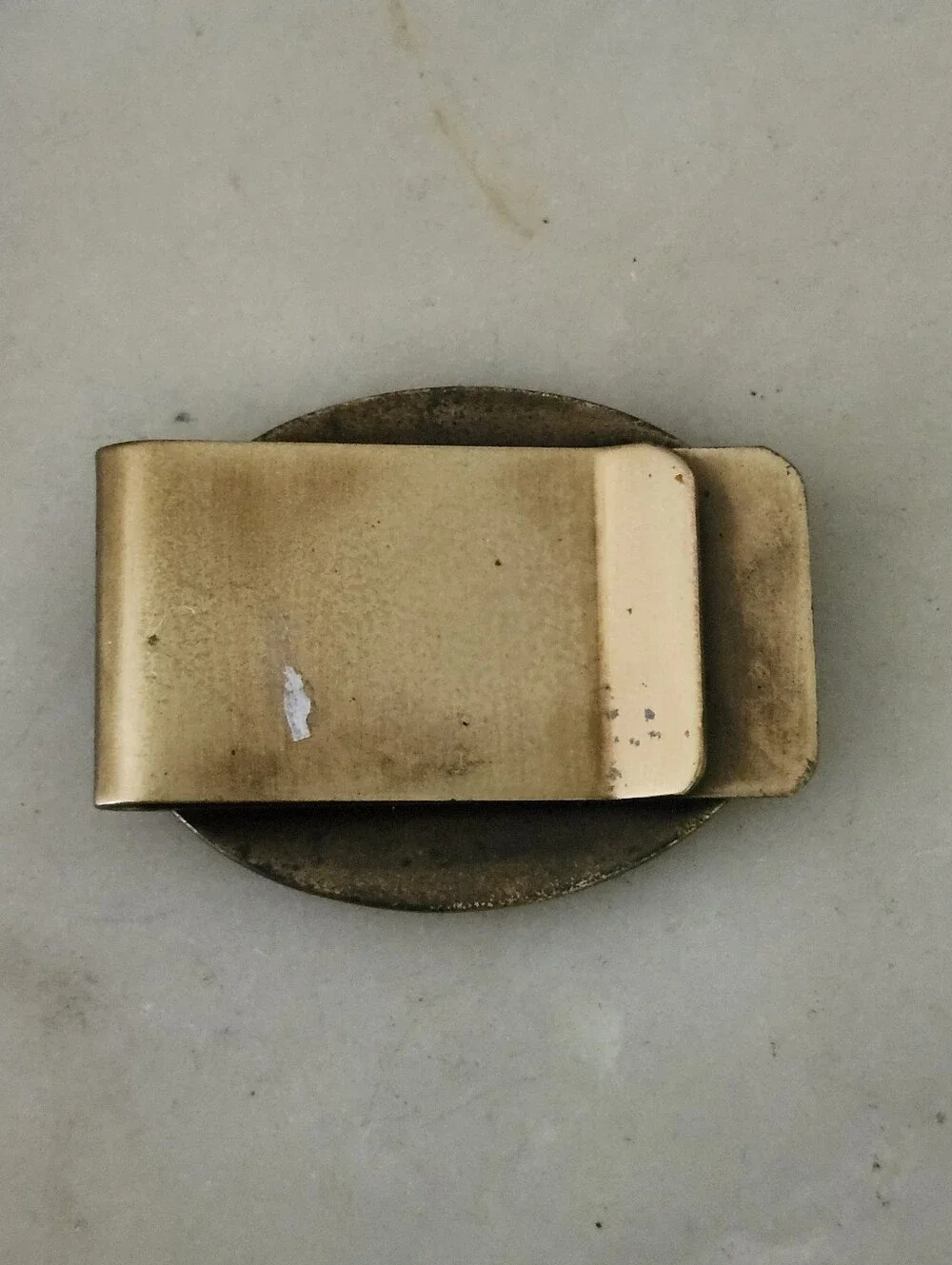 Guinness Extra Stout St. James Gate Dublin Money Clip in Black and Antique Gold